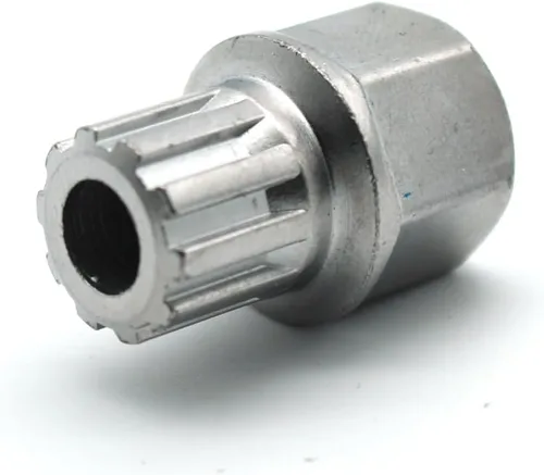 Miniatura 8 de TMAX Abc0/10Pt Bloqueo de rueda Lugnut antirrobo Tuerca Tornillo Eliminación de llave Socket S3057 para Vw Audi