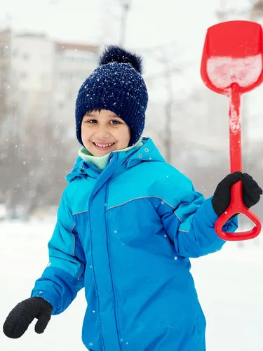 Miniatura 6 de Boao 5 pares de guantes de punto elásticos para niños y niñas, guantes cálidos de invierno para niños y niñas