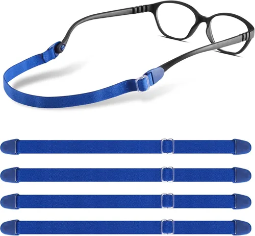 Miniatura 13 de Lvvfit Correa elástica ajustable para gafas para niños, correa deportiva para lentes de deporte, para niños pequeños, niños y niñas