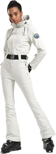Miniatura 57 de GSOU SNOW Traje de esquí para mujer, traje de nieve delgado de una pieza, chaqueta de nieve, impermeable, resistente al viento, deportes al aire