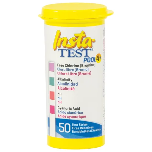 Lamotte Insta-Test Pool 4 Plus Tiras de prueba, 50 unidades LES-3032-IT-12