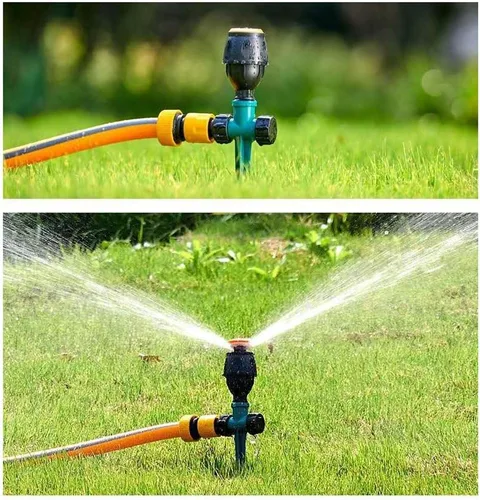 Miniatura 5 de Rociador de césped ajustable múltiple en una espiga con control de vuelo integrado, aguas de hasta 30 pies de diámetro, ángulo de pulverización