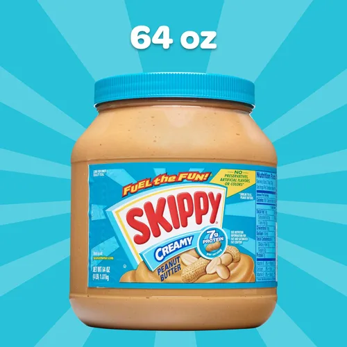 Miniatura 8 de Skippy Mantequilla cremosa de maní, 64 onzas