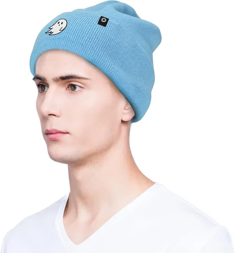 Miniatura 6 de DALIX Gorro de punto bordado con puños para mujer
