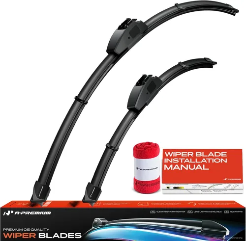 Miniatura 10 de A-Premium APWB324 - Limpiaparabrisas compatible con Nissan Altima 2013-2018, Maxima 2016-2023, se adapta a brazo de limpiaparabrisas con gancho