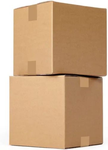 Miniatura 8 de 100 cajas de papel corrugado, cajas de cartón kraft resistentes y ligeras para envío y correo, cajas de mudanza para embalaje y almacenamiento