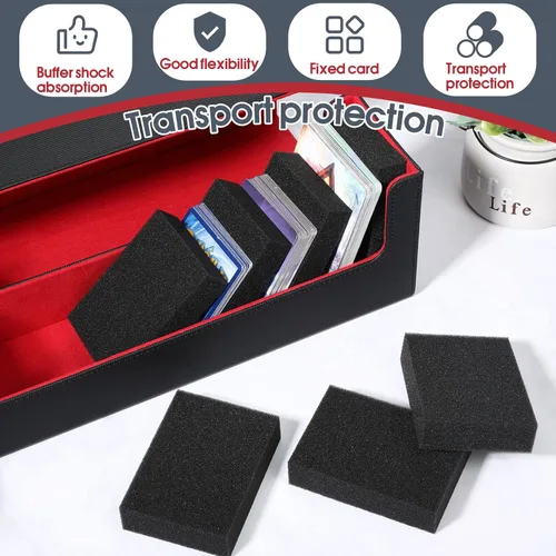 Miniatura 4 de Separadores de tarjetas para cajas de almacenamiento, separadores de cajas comerciales, esponja multifunción para tarjetas, esponja absorbente