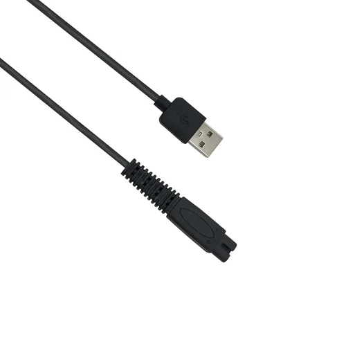 Miniatura 4 de MicroTouch Solo Razor - Cargador de repuesto para afeitadora de calavera Pitbull/Palm/Plata, accesorios de cable de alimentación USB y cepillo