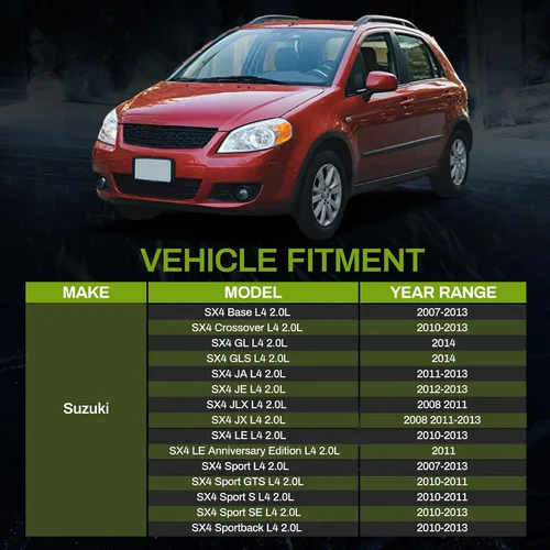 Miniatura 2 de AUTOSAVER88 Radiador compatible con Suzuki SX4 L4 2.0L 2007 2008 2009