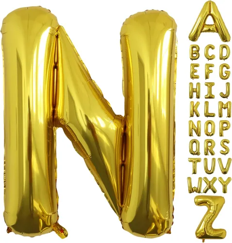 Miniatura 111 de SINBEE Globo dorado del número 10, papel de aluminio Mylar de 40 pulgadas, decoración de fiesta reutilizable para cumpleaños, aniversario, Oro