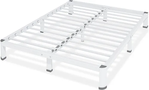 Miniatura 11 de Superay Marco de Cama de Plataforma de Metal Tamaño Twin de 16 Pulgadas con Esquinas Redondas, Espacio de Almacenamiento Debajo del Marco de Cama