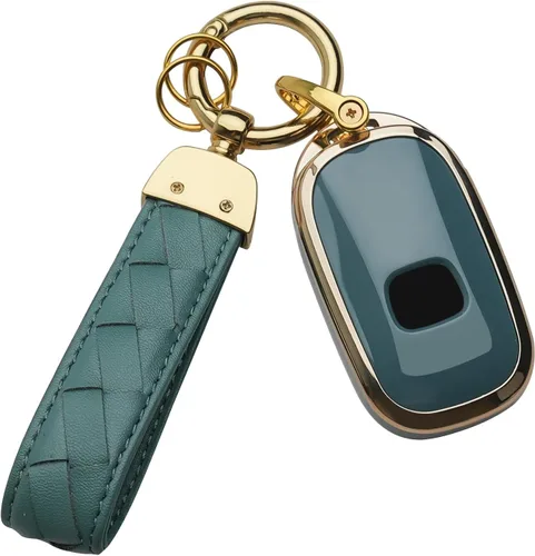 Miniatura 7 de Funda para llavero Honda compatible con llave inteligente Accord Civic HR-V CR-V Pilot Sport SI EX EX-L Touring 2022 2023 2024 2025 (azul)