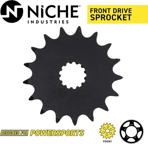 Miniatura 4 de NICHE Kit de piñón de accionamiento trasero 42T delantero de paso 525 para Suzuki GSXR1000 GSXR750 Vstrom 1000 GSXS750 2000-2018
