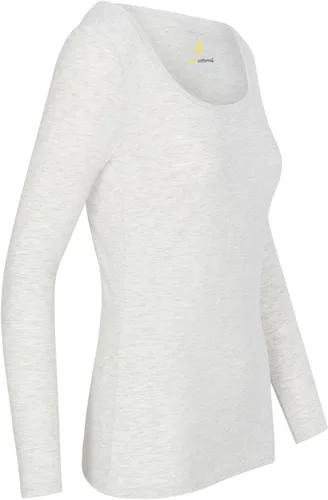 Miniatura 6 de Natural Uniforms Camiseta de manga larga extra ancha con cuello redondo para mujer