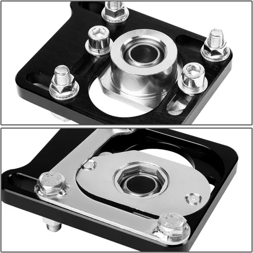 Miniatura 3 de DNA Motoring CBK-PLT-FM94-BK Placas delanteras ajustables +/- 2.5 Camber/Caster en espiral