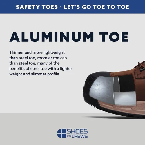 Miniatura 5 de Zapatos para Crews Piston Low Aluminio Toe, Unisex