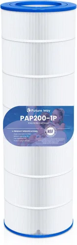 Future Way Cartucho de filtro de piscina CC200 de repuesto para Pentair Clean & Clear 200, reemplaza Pentair R173217, Pleatco PAP200, Unicel C-9419,