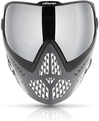 Miniatura 7 de Dye i5 Gafas de paintball – Lente térmica antivaho – Correa GSR Pro, orejas formadas por compresión – Protección facial profesional Ónice