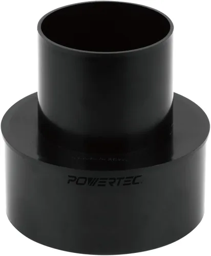 Miniatura 7 de POWERTEC 70125V Adaptador de manguera de tubería de 4 pulgadas, acoplador rápido para accesorios de recolección de polvo de taller, plástico ABS, 1