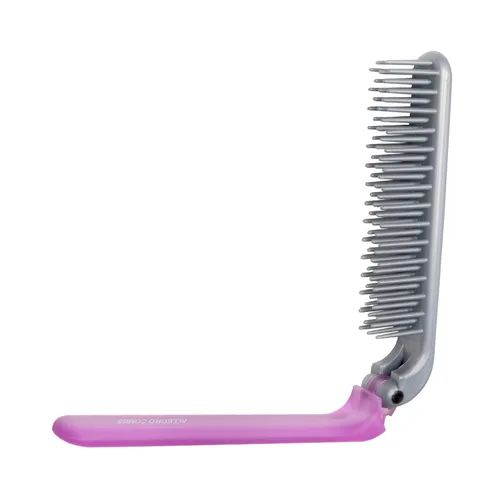 Miniatura 11 de Allegro Combs ScalpCaress: cepillo de pelo EDC Mini cepillo plegable unisex, para niños, ideal para cabello corto, cerdas suaves. Cepillo apto