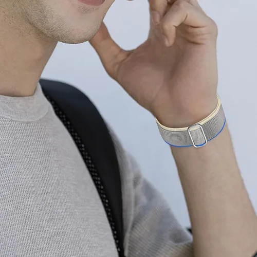 Miniatura 6 de Paquete de 5 bandas compatibles con Fitbit Versa 2 para mujeres/Versa Lite/SE, suave banda de nylon trenzada ajustable para un solo bucle