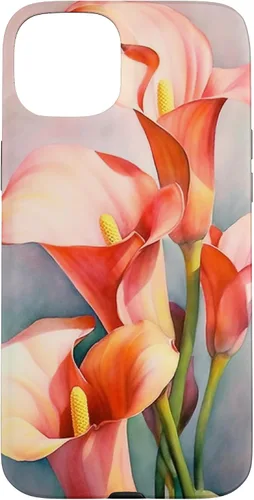 Miniatura 9 de Calla Lilies Flower Floral Watercolor Case for iPhone 17