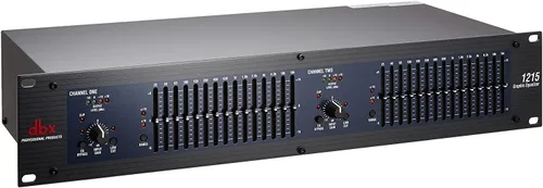 Miniatura 3 de dbx 1215 Ecualizador gráfico de doble canal y 15 bandas