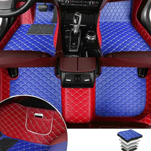 Miniatura 34 de Alfombras para todo tipo de clima de TAHALI - Alfombrillas impermeables, antideslizantes, de cuero para automóviles, SUV, camiones - Proteja