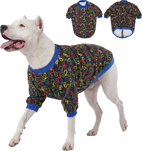 Miniatura 12 de LovinPet Chaqueta para mastín, ropa de invierno ligera de franela mejorada, tela agradable a la piel, ropa fina con estampado de leopardo rosa