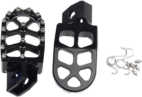 Miniatura 2 de Reposapiés de motocicleta CNC Wide Foot Pegs Pedal para Yamaha YZ80 YZ125 YZ250 YZ500 YZ490 WR200 WR250 WR500 TTR90 TTR110 TTR125 TTR250 XT250