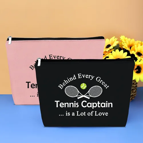 Miniatura 7 de Mikela Regalos de capitán de tenis para mujer, Negro y rosado