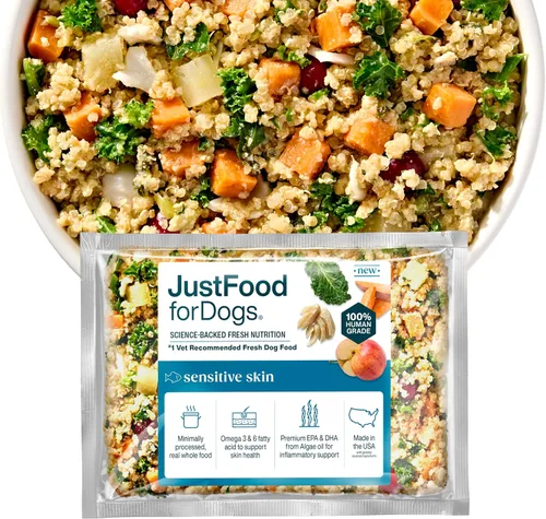 Miniatura 12 de JustFoodForDogs Alimento fresco congelado saludable para perros con control de peso, comidas frescas para mascotas o adornos para control
