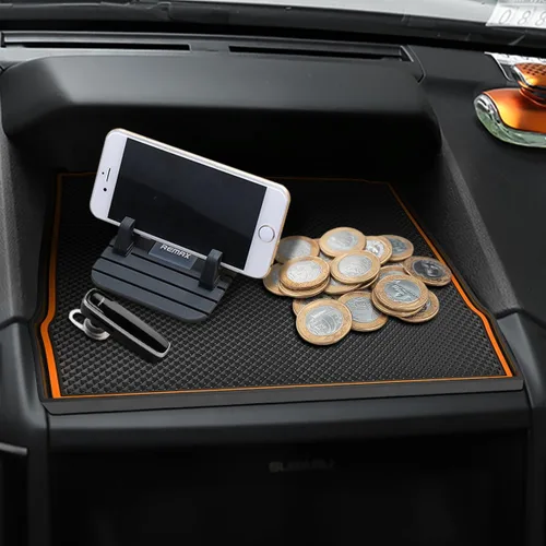 Miniatura 7 de Auovo Tapetes para tablero para accesorios de Subaru Forester 2019-2024/ Crosstrek 2018-2023 / Impreza 2018-2023, material de silicona para tablero