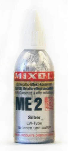 Mixol Tinte Efecto Metálico Plata 0.71 oz Plateado