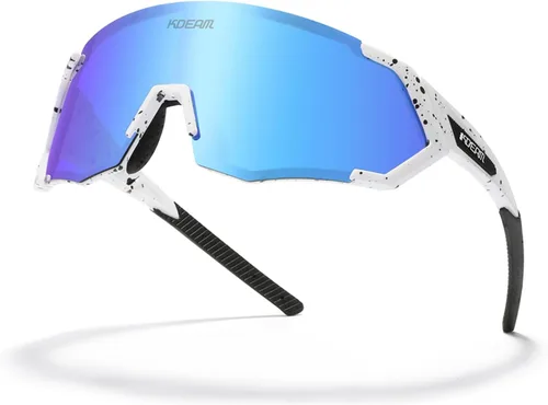 Miniatura 8 de Gafas de sol polarizadas deportivas para mujeres y hombres, UV400, gafas de ciclismo, béisbol, correr, pesca, al aire libre, resistentes al viento C2