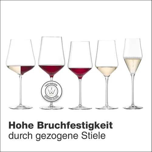 Miniatura 8 de Eisch SensisPlus - Vaso de cristal para vino blanco cielo, tecnología de aireación, sin plomo, apto para lavavajillas, juego de 2, 13.4 onzas