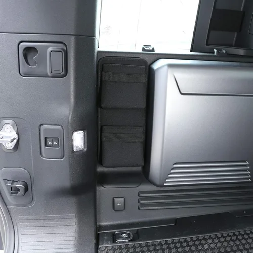 Miniatura 5 de Caja de almacenamiento de tela Oxford para el interior del maletero del automóvil, organizadores para Land Rover Defender 2020