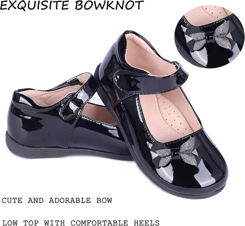 Miniatura 5 de Zapatos de ballet planos con correa Mary Jane para niñas