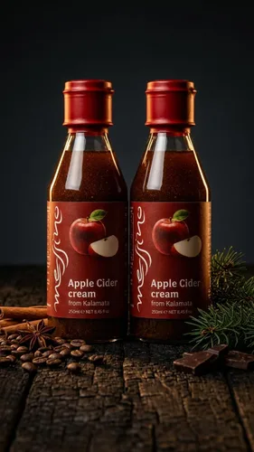 Miniatura 9 de Messino Esmalte balsámico de sidra de manzana, 8.5 fl oz - Reducción balsámica de manzana dulce para rociar, ensaladas y acabado