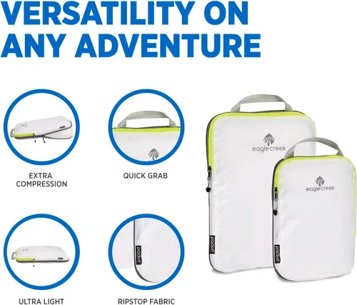 Miniatura 3 de Eagle Creek Pack-it Specter - Juego de cubos de compresión, blanco (WhiteStrobe)), EC-41186002