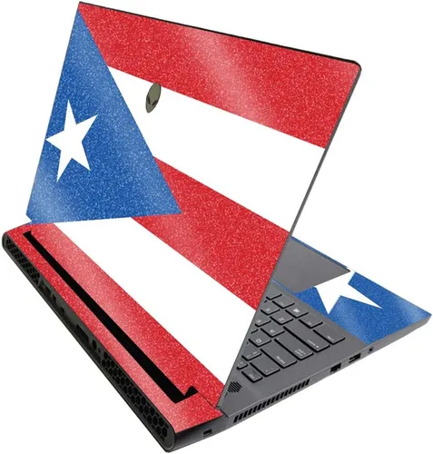 Miniatura 44 de MightySkins - Skin brillante con purpurina para Alienware M17 R3 (2020) y M17 R4 (2021) - Diversión de los años 90 Acabado duradero con purpurina