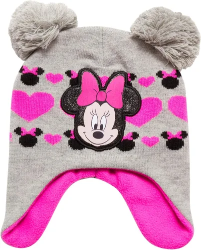 Miniatura 2 de Disney Girls Minnie Mouse and Vampirina Winter Hat and 2 Pair Mitten or Glove Set (ToddlerLittle Girl)