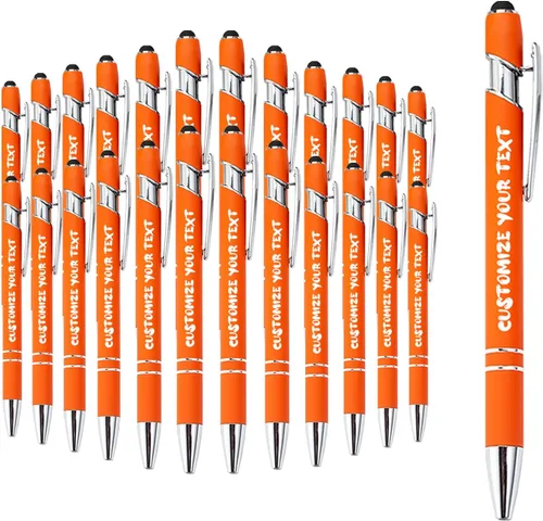Miniatura 62 de AIFLM Bolígrafos personalizados con nombre a granel hasta 500 unidades de bolígrafos grabados gratis con tu nombre y texto para negocios