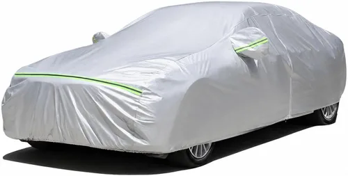 Miniatura 15 de Favoto Funda Impermeable para Automóvil para Todo Clima para Automóviles, 6 Capas de Servicio Pesado para Exteriores Protección contra Lluvia Polvo