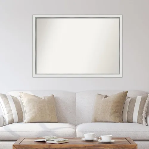 Miniatura 567 de Amanti Art Espejo personalizado, espejo estrecho de baño de oro blanco, espejo de pared o espejo de tocador de baño sobre el fregadero
