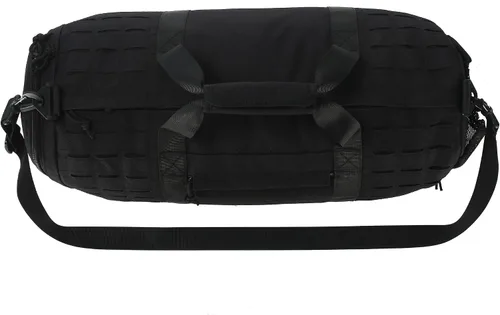 Miniatura 5 de SEYATULLH Bolsa de lona táctica militar para hombres y mujeres con compartimento para zapatos, bolsa de gimnasio, bolsa de fitness, bolsa
