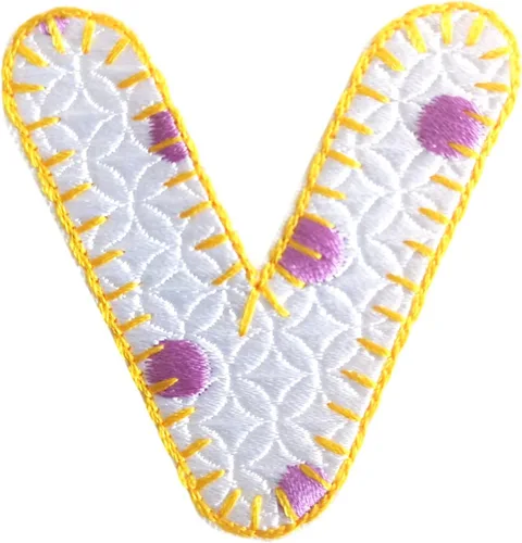 Miniatura 9 de 5 parches de letras de felpilla con iniciales, parches para planchar con brillantina universitarios, parches para coser para ropa, sombrero, camisa