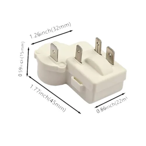 Miniatura 8 de Relé de arranque PTC del compresor del protector de carga del refrigerador de 4 pines Se adapta al congelador Haier Siemens Hotpoint ZHB65-120P15