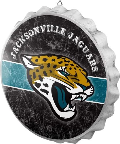 Miniatura 24 de NFL Team Logo Distressed Metal Hanging Wall Bottle Cap Sign