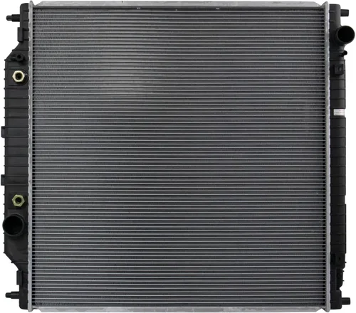 Miniatura 161 de TRQ Radiador de 1 fila de núcleo de aluminio de 26.5 pulgadas de ancho de núcleo compatible con Chevrolet Captiva Sport 2012-2015 Saturn Vue